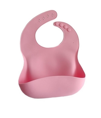BPAの自由で柔らかいシリコーンの胸当ては供給のための洗濯できる快適な赤ん坊の胸当てを防水する